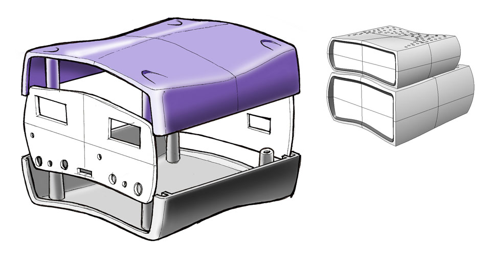 Altay Scientific, Enclosure/Molded Front